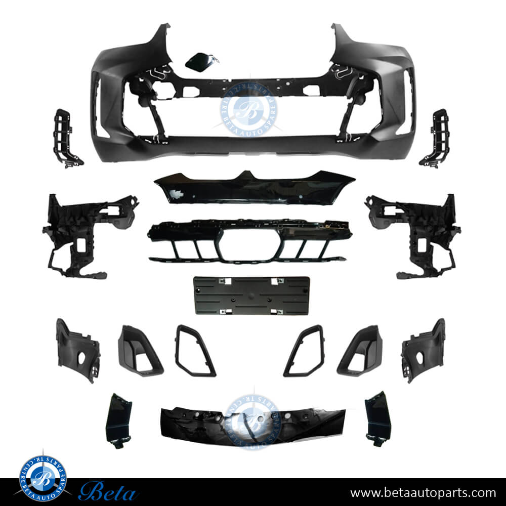 Front Bumper M-Tek with PDC and Park Assist for BMW X6 2024-Up models, Part Number 51115A50FE4 Front Bumper M-Tek with PDC and Park Assist for BMW X6 2024-Up models, Part Number 51115A50FE4